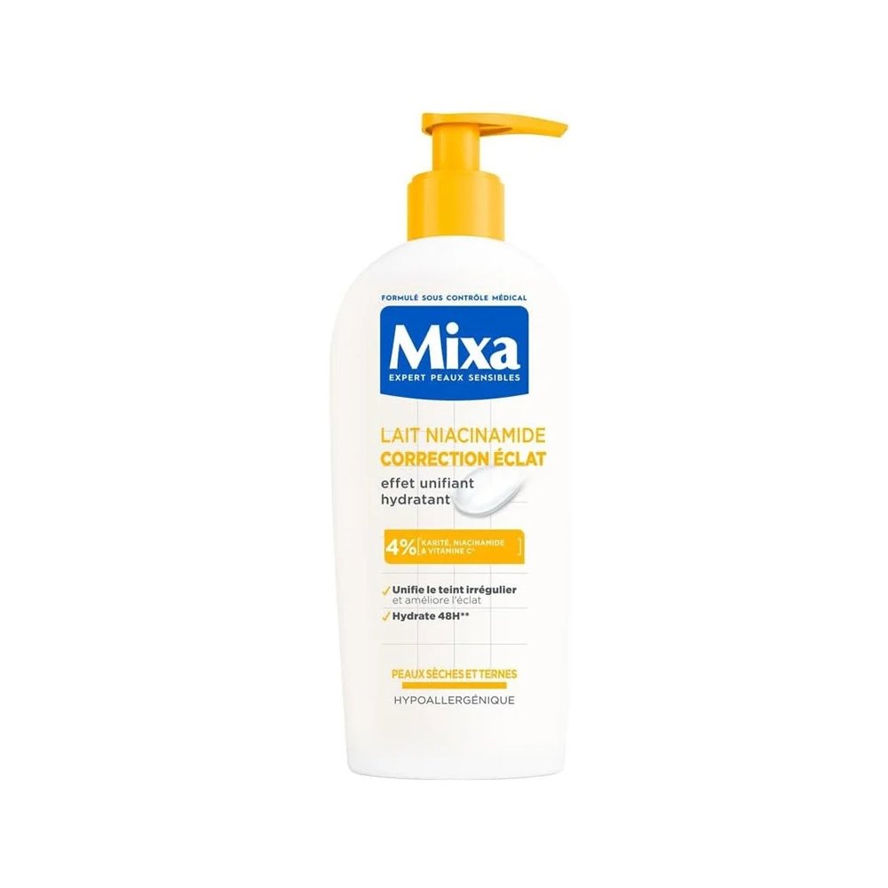 Mixa Lait Niacinamide Correction Eclat